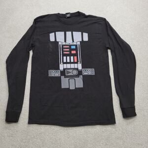 Star Wars Darth Vader Suit Long Sleeve Shirt Men’s Size Medium